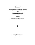 CLARKE: Ancestry of Jeremy Clarke of Rhode Island and Dungan Genealogy. 1922