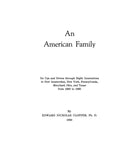 Clopper: An American family:eight generations in New Amsterdam, NY, PA, MD, OH & TX 1950