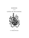 COPES: Memoirs of the Copes of Wiltshire 1882