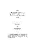 ENGLE: Melchor Engle family history and genealogy, 1730-1940