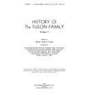 FUSON: Virginia - Ohio Fusons, a Genealogical History of the VA-OH Branch of the Fuson family in America 1932