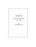 GULLICK: Gullicks and allied families, 1653-1948, with supplement to 1952 & index