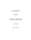 GUNN: A Complete family record: descendants of Reuben Gunn, Bernard Sweeney, Samuel Reaugh, Rev. James Dunn 1891