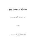 GORDON: The House of Gordon 1903 - 1907