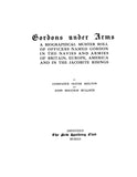 GORDON: The House of Gordon 1903 - 1907