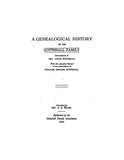 GOTTSHALL: Genealogical History of the Gottshall Family, Descendants of Jacob Gottshall 1924