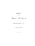 GRAFF: History of the Graff family of Westmoreland Co. (PA) 1891