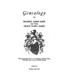 HAFF: Genealogy of Delbert James Haff and His Wife Grace Isabel Barse 1936