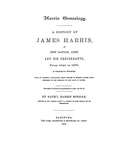 HARRIS: History of James Harris of New London, Connecticut and his descendants, 1640-1878