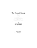 HOWARD LINEAGE: The Ancestors of Ida Boydstun Welch through her mother Eoline F. Howard Boydstun 1929