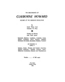 HOWARD: Descendants of Claiborne Howard, soldier of the American Revolution, including Barnard, Brindle, Campbell, etc. 1960