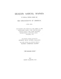 HAINES: Deacon Samuel Haines of Westbury, Wiltshire, England and his descendants In America, 1635-1901. 1902