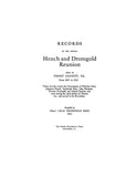 HENCH: Records of the Annual Hench and Dromgold Reunion, held in Perry Co., PA, 1897-1912