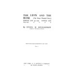 HOWARD: "The Lion & the Rose", the great Howard story: Norfolk line, 957-1646; Suffolk line, 1603-1917. 1922