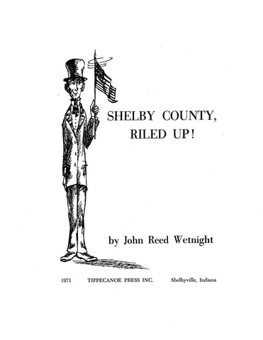 SHELBY, IN: Shelby County, Riled Up! (Softcover)