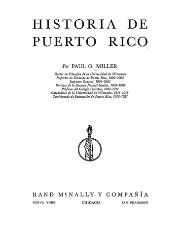 PUERTO RICO: Historia de Puerto Rico