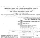 GILPIN: Genealogy of the Family of Gideon Gilpin, grandson of Jos. Gilpin of Dorchester, Co. of Oxford, Eng., Settled in Chester Co., PA 1897