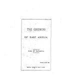 GOODWIN: The Goodwins of East Anglia 1889