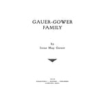 GAUER - GOWER Family 1939