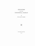 GRIMES: Ancestry of the Grinnell Family 1931