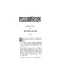 GUIGNARD: Genealogie des Guignard 1892