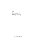 HENRY: Descendants of Philip Henry, revised edition 1925