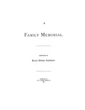 HICKS: A Family Memorial; Hicks and Allied 1894