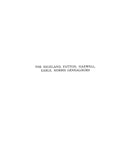 HIGHLAND: The Highland, Patton, Maxwell, Earle, Morris Genealogies 1926