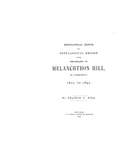 HILL: Biographical Sketch & Genealogical Record of the Descendants of Melanchthon Hill of CT, 1610-1895. 1895