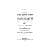 HOLCROFT: Notes on the Family of Holcroft, with an Account of their Arms. 1877