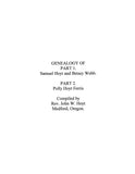 HOYT: PART I, Genealogy of Samuel Hoyt (1762-1838) & Betsy Webb (1772-1819) of Stamford CT; PART II, genealogy of Polly Hoyt (1773-1840), later Polly Hoyt Ferris