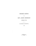 HUBBARD: Historical Sketch of Rev. John Hubbard of Meriden, CT, His Ancestors & Descendants.