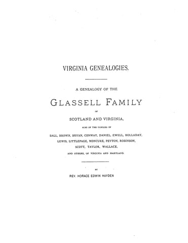 PEYTON: Peyton Family of Cambridgeshire, England and Gloucester and Westmoreland County, Virginia (Extracted from Virginia Geneology). (Softcover)