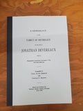 DEVEREAUX: Genealogy of the family of Devereaux of the line of Jonathan Deveraux, born in Wethersfield, CT, with some additions. 1929