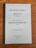 Drake Family in England and America, 1360-1895, & the desc. of Thomas Drake of Weymouth, MA, 1635-1691 1896