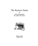 BOYDSTUN:  The Boydstun Family