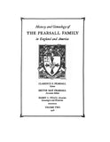 PEARSALL V2: History and Genealogy of the Pearsall Family in England and America