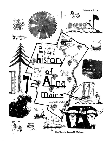 ALNA, ME: A History of Alna, Maine (Hardcover)