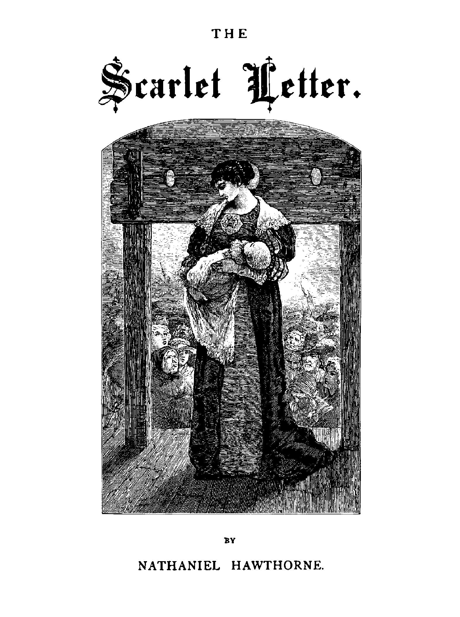 scarlet letter hester drawing