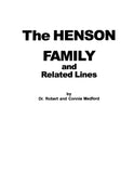 HENSON: The Henson Family and Related Lines 2004