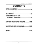 HENSON: The Henson Family and Related Lines 2004