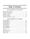 BARCROFT: Family record; Account of the Family in England & Descendant of Ambrose Barcroft, the Emigrant