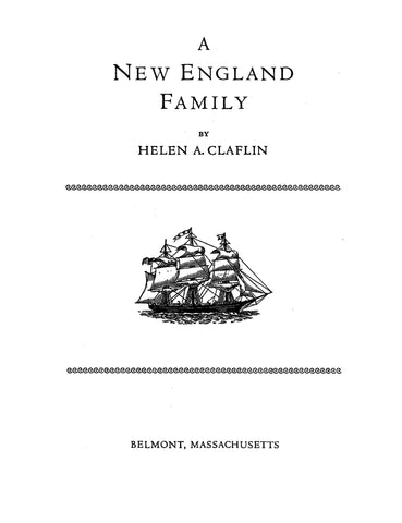 Atkins: A New England Family