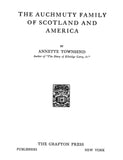 Auchmuty Family of Scotland & America