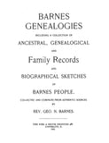 BARNES Genealogy