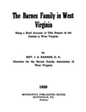 BARNES Family in West Virginia