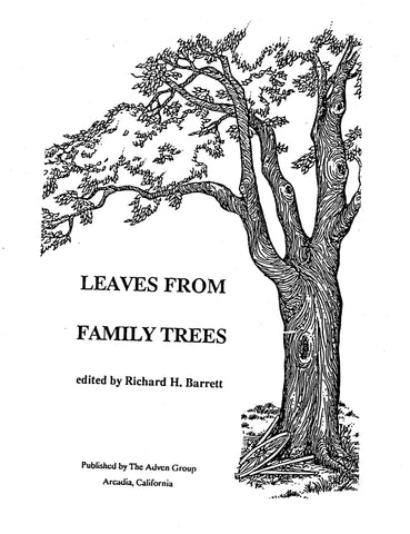 BARRETT: Leaves from Family Trees