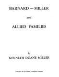 BARNARD - MILLER & Allied Families